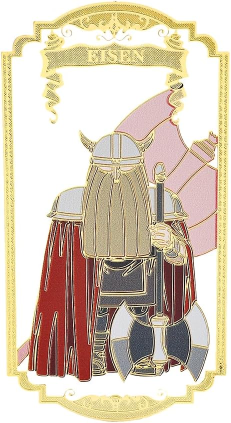 Anime Frieren: Beyond Journey's End Bookmark Stainless Steel Manga Fans Cartoon Fashion Student Scholar Learning Gift (Eisen)