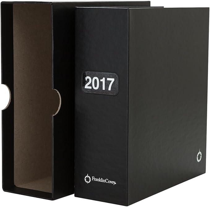 FranklinCovey - Storage Sleeve for FranklinCovey Planners | Protect Past and Future Planner Pages (Classic, Black)