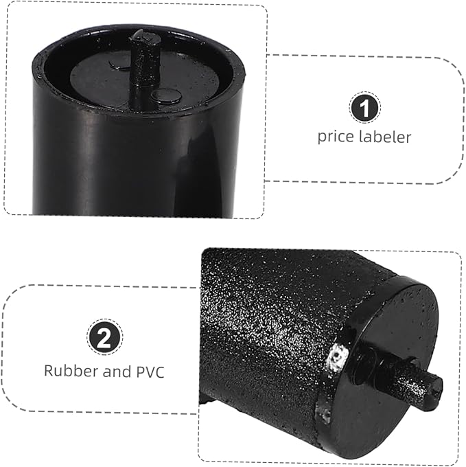 10pcs Ink Roller Refills for Price Tagging Machine Quick-Dry Ink Wheel for Single Line Labeler for Retail Price Marking and Labeling