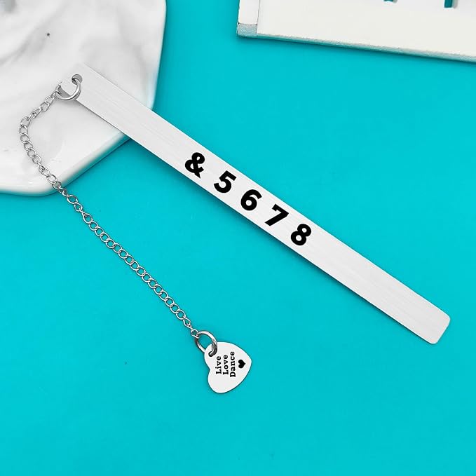 Dance Teacher Gifts Live Love Dance Bookmark Dance Lover Gift Dance Team Gift Dance Instructor Gift Christmas Thanksgiving Birthday Gift Appreciation Gift for Dance Teacher