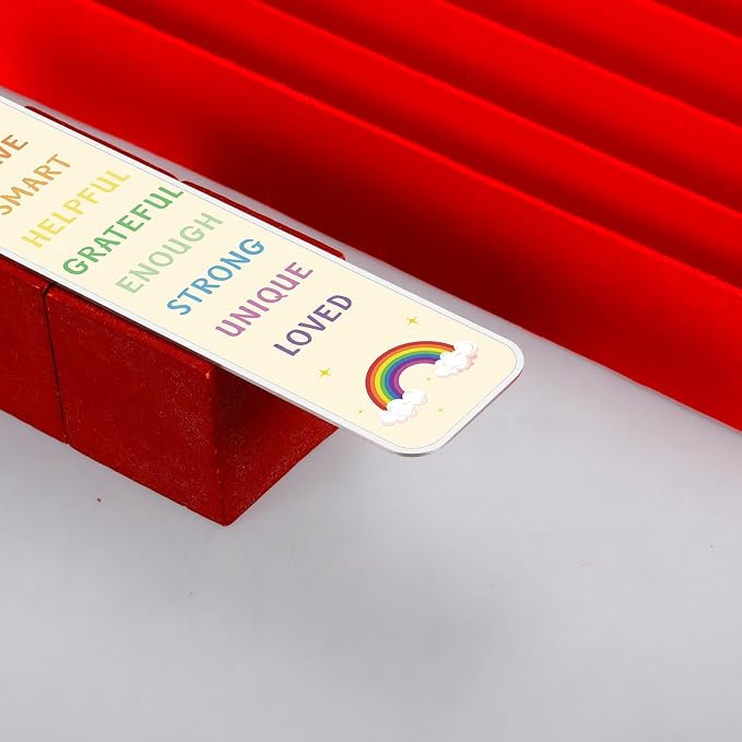 Bookmarks for Kids, Back to School Gifts for Students, Book Marks for Reading Kids, 5th 8th Grade School Supplies for Girls Boys, College Dorm Room Essentials for Guys, Inspirational Bookmarks