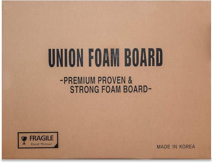 Union Premium Foam Board 30 x 40 x 3/16" 10-Pack : Matte Finish High-Density Professional Use, Perfect for Presentations, Signboards, Arts and Crafts, Framing, Display (White, 30x40)