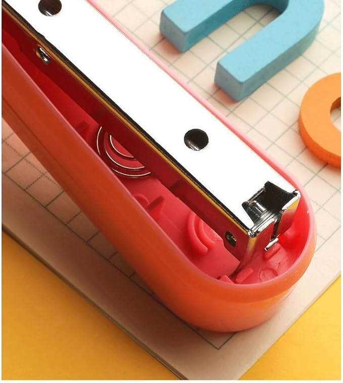 Staple Machine with Rotatable Middle Seam for Student Specific Office Supplies Multifunctional and Universal