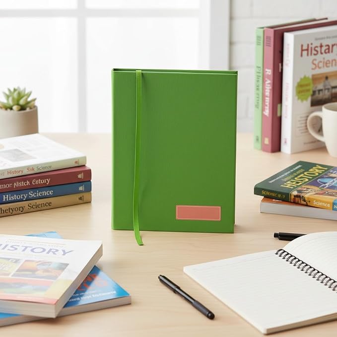 Jumbo Book Covers for Textbooks Hardcover XL — Fabric Text Book Cover Stretchable, Durable Protection for Oversized Volumes