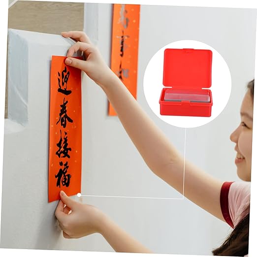 120pcs Double-Sided Non-Marking Adhesive Tape for Spring Couplets High Viscosity Removable Mounting Tape for Crafts Home Decoration and Wall Hanging Applications