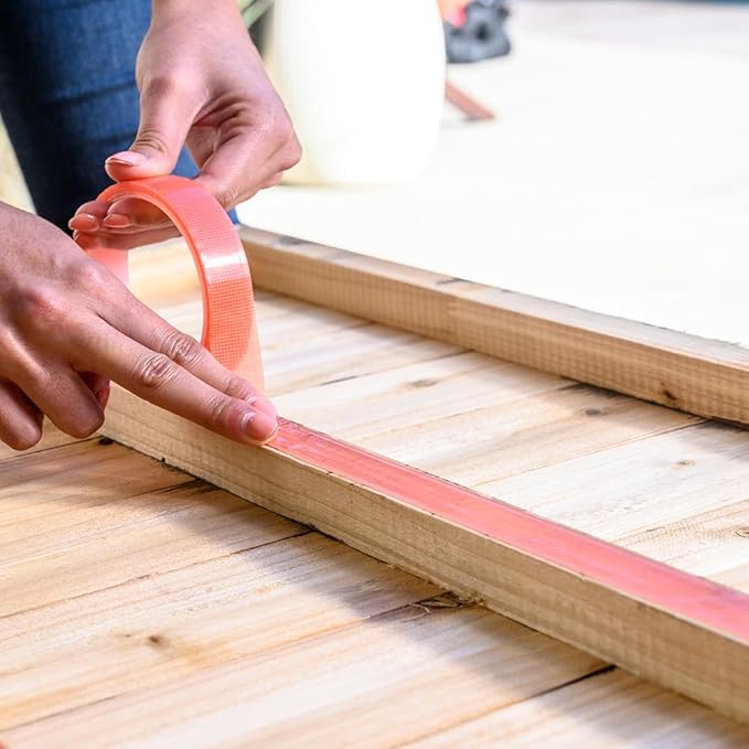 Super Glue, Total Tape Roll, Strong Indoor & Outdoor Construction Adhesive, Holds 300 lbs. per Roll, Permanent Bonding, All-Weather, Mesh Reinforced, Easy-to-Use Double-Sided Tape