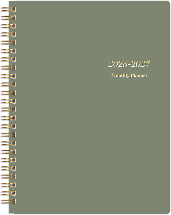 Monthly Planner 2026-2027, Jan 2026 - Dec 2027, 2 Year Calendar 2026-2027 Monthly Planner, 7.5" x 10", 24 month Calendar With Goals To Do List, Habit Tracker Suitable for Schools & Offices & Home