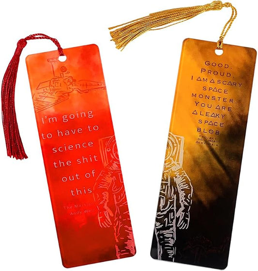 Dungeon Crawler Carl Princess Donut Bookmarks Book Lover Book Charm School Supplies Office Stationery DCC Fans Birthday Gift (2pcs Project)