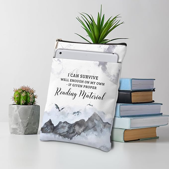 TBT Cartoon Merchandise Book Sleeve Book Cover Book Lovers Gifts Princess Gifts Book Club Gifts Bookish Gifts Book Protector Book Gifts for Readers Librarian Mothers Day Graduation Birthday Gifts