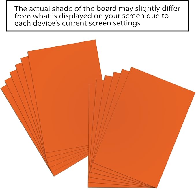BAZIC Products Poster Board Fluorescent Red 22" x 28" 25 Sheets
