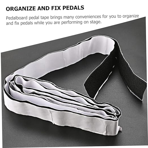 UPKOCH Guitar Effects Pedal Board Mounting Tape Strong Adhesive Hook and Loop Fasteners for Electric Guitar Pedals Reliable Design for Secure Placement and Easy Maintenance