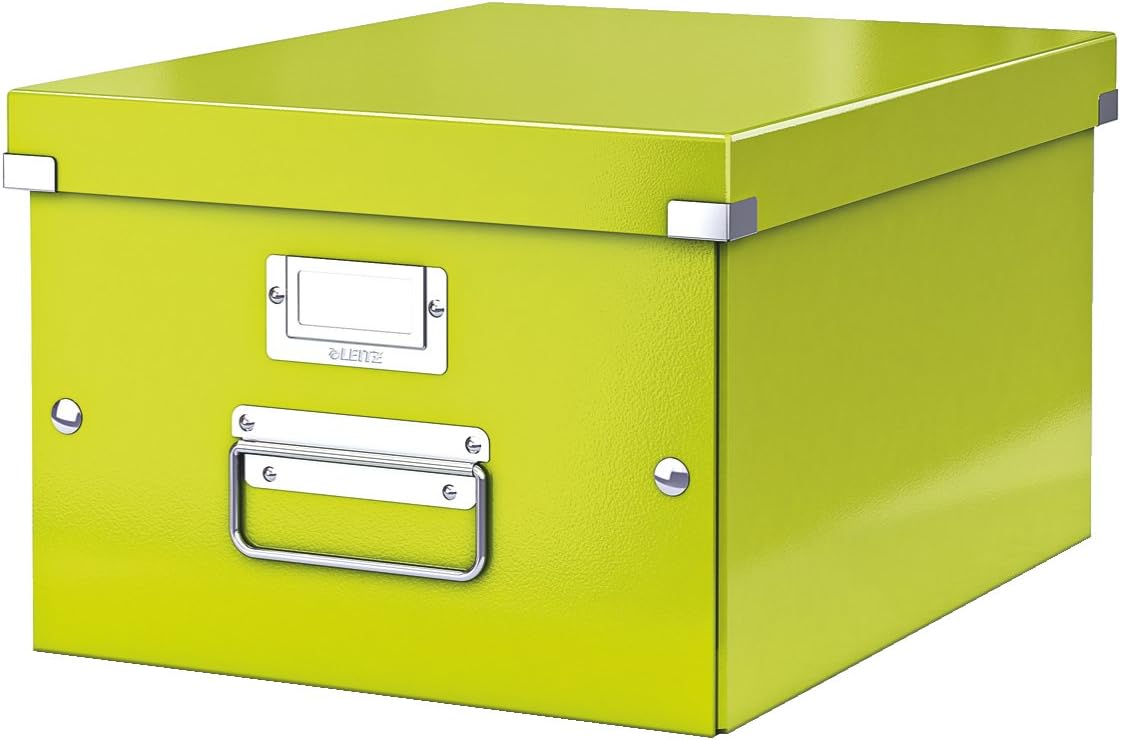Leitz A5 Storage Box, Click and Store Range 60430001 - Small, White Storage Box A4