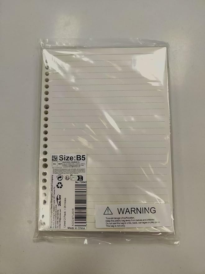 2 Pack B5 9 Holes Page Marker Ruler Plastic Binder Ruler Divider Ruler for Journal Magazine Notebook (GRuler, B5)