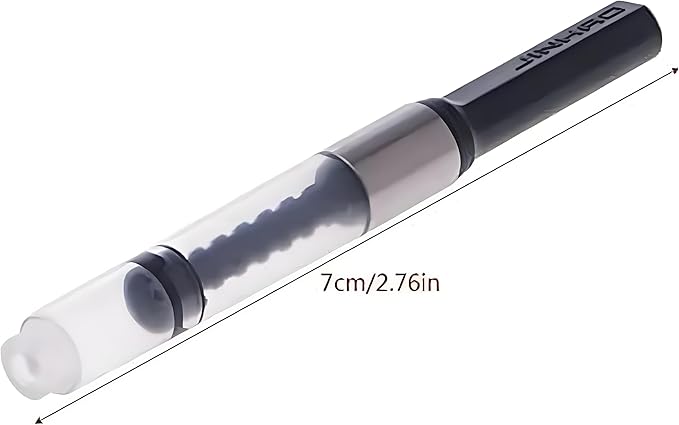 Universal Fountain Pen Converter Kit,Leakproof Refill System,Standard Push Piston Fill InkAbsorber and Deft Writing and Correction Supplies Pens and Refills，Calligraphy and Office Writing Essentials