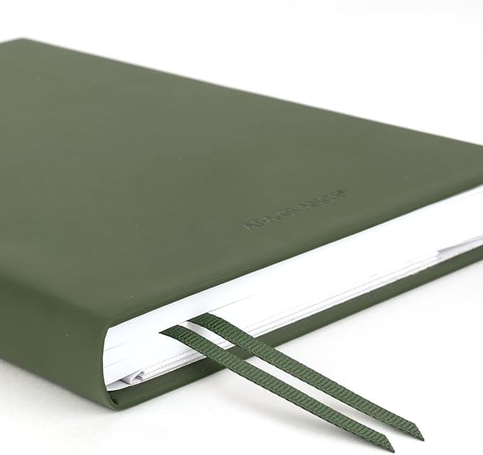 AT-A-GLANCE Foundation Planner, Undated Inspiration Journal, Set Goals, Track Progress, Create Habits, Weekly & Monthly, Small, 5-3/4" x 8-1/4", Green (FD-200-60)