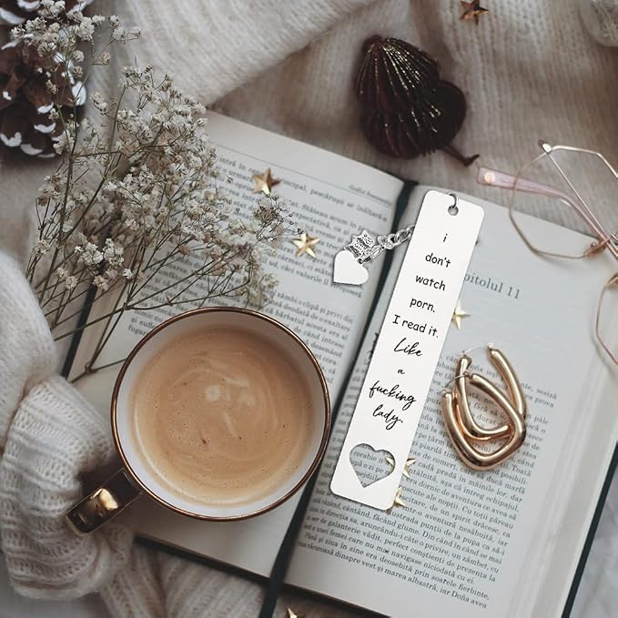 Funny Bookmark Gift for Women, Daughter, Son, Family, Writers, Book Lovers, Christmas Stocking Stuffers, Book Club Gifts, Ideas for Friends, BFF, Her, Reader, Bookworms, Teacher,WB85