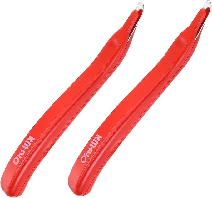 YOKIVE 2 Pcs Staple Remover, Office Magnetic Stapler Puller | Remove Staples Great for Office Home Desktop Accessories (Red)