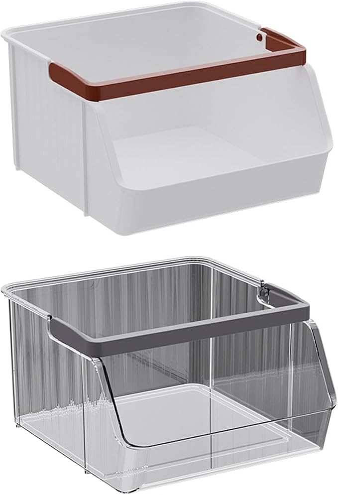 Of 3 Desktop Organizers Box Large Capacity Storage Container for Offices Supplies Desk Organization Tool Presentation Storage Box