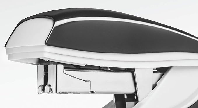 Leitz 55230195 Stapler, 40 Sheet Capacity, Ergonomic Metal Body, Includes Staples, Flat Clinch, NeXXt Range, 55230095 - Black