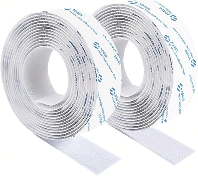 Strong Self Adhesive Hook and Loop Fastener Tape Double Side Adhesive Tape with Glue Sticker