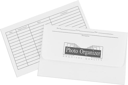 Lineco Photo File Envelopes 4X6 Inch 25/Pk