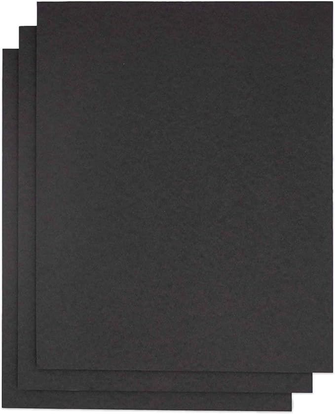 CountryArtHouse 4x4 Black Foamboards Acid-Free 3/16" Black Foam Core for Framing, Presentations, Crafts & More 10 Pack of Foam Boards