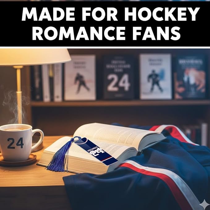AICase for Heated Rivalry Inspired Bookmark Merch Stuff, Ilya Rozanov 81 Shane Hollander 24 Metal Bookmarks Gifts Accessories Merchandise for Fans Women Men Easter Birthday Book Lovers