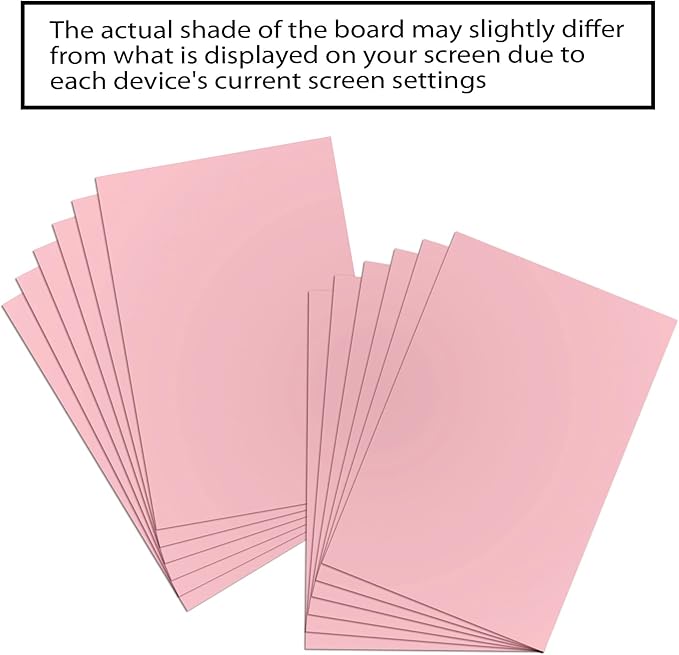 BAZIC Products Poster Board Pink 22" x 28" 25 Sheets