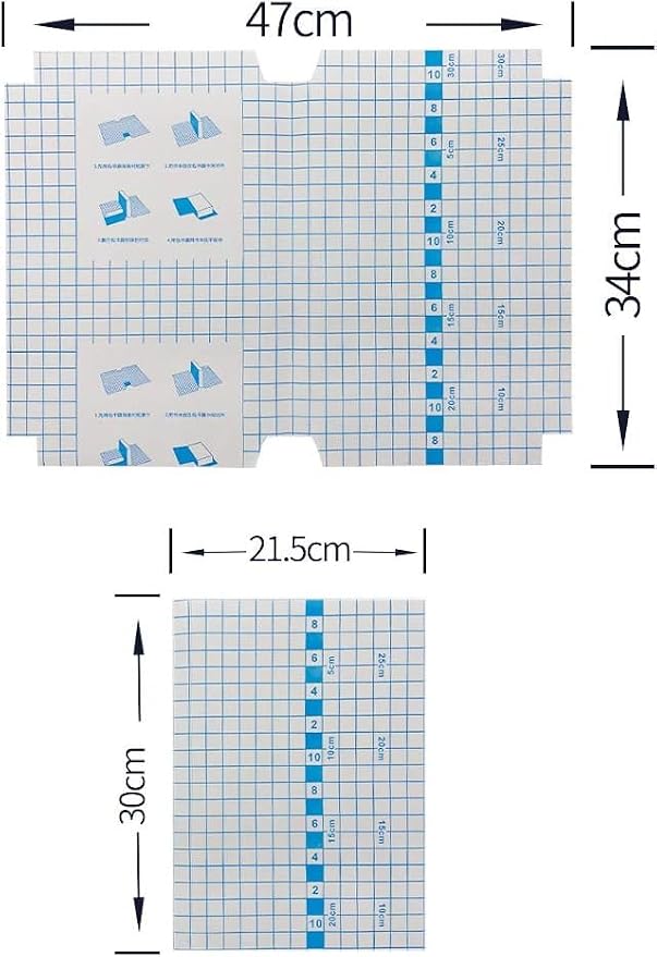 EULANT Pack of 10 Quality Clear Self Adhesive Book Covering Film with Diamond Pattern, Sticky Plastic Film Books Covers,A4 Size for Books at 21.5x30cm …