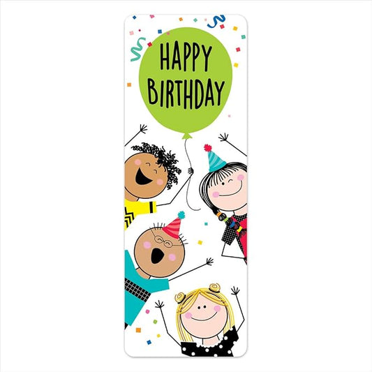 CTP Stick Kids Happy Birthday Bookmarks (Creative Teaching Press 10869)