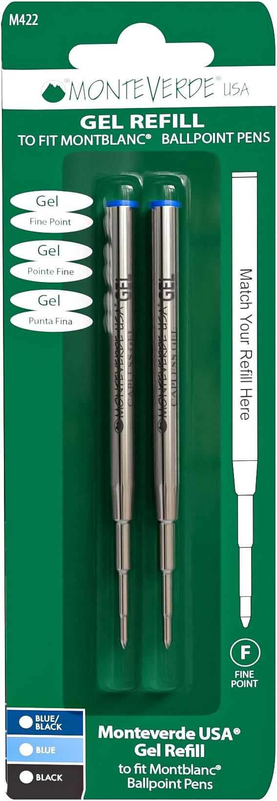 Monteverde USA Ballpoint Gel Refill (to Fit Montblanc) (M42)
