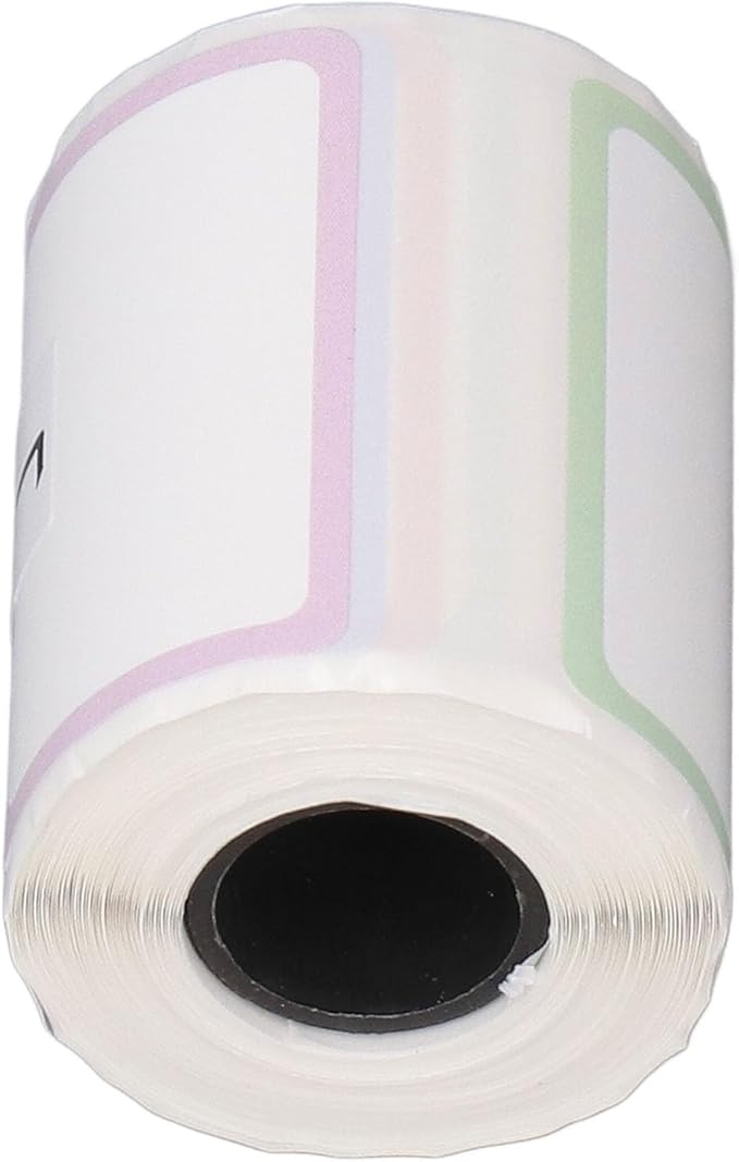 Self Adhesive Price Label, 150 Sheets Roll Self Adhesive Price Label for Thermal Printers, Indoor & Outdoor Use, Address Labels, (#1)