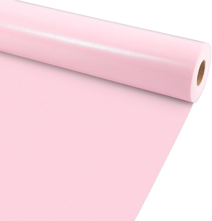 Pink Bulletin Board Roll Pastel Pink Reusable Waterproof Erasable Bulletin Board Poster Non-Woven Fabric Bulletin Board Background for Mother's Day Classroom Decor Wrapping Paper Crafts 15.55" x20ft