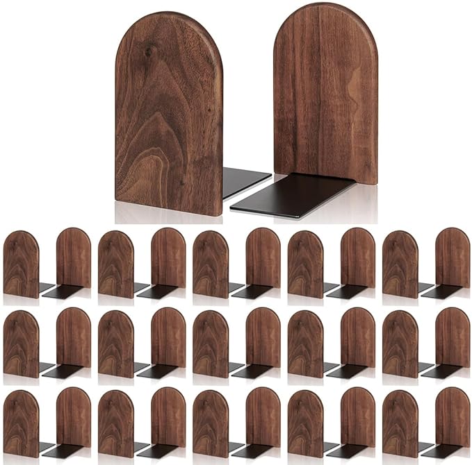 Book Ends,Bookends Wood Book Ends Universal Economy Bookend (16, Medium)