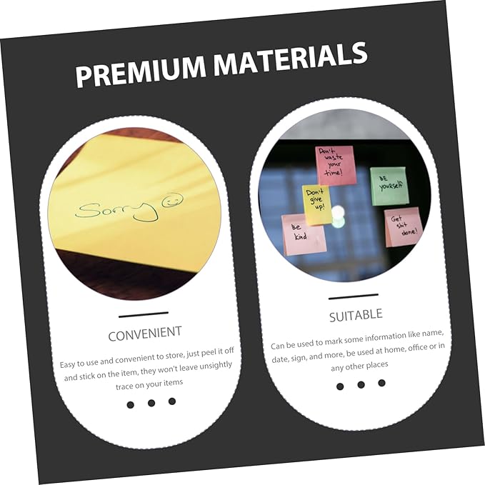1roll Blank Sticky Labels Writable Hospital Tube Labels Removable Reminder Stickers for Office and Home Use Easy Peel and Stick