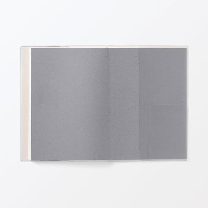 MUJI 848545 2026 B6 Vertical Schedule Book, Starts December 2025, B6, White, Monthly Weekly