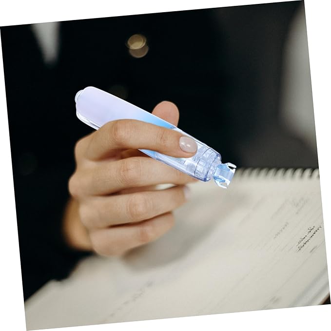 TEHAUX Correction Tape 0.20In X 32.81Ft Portable Modification Tape for Office and School Supplies Quick Drying Refillable Stationery for Precise Mistake Correction
