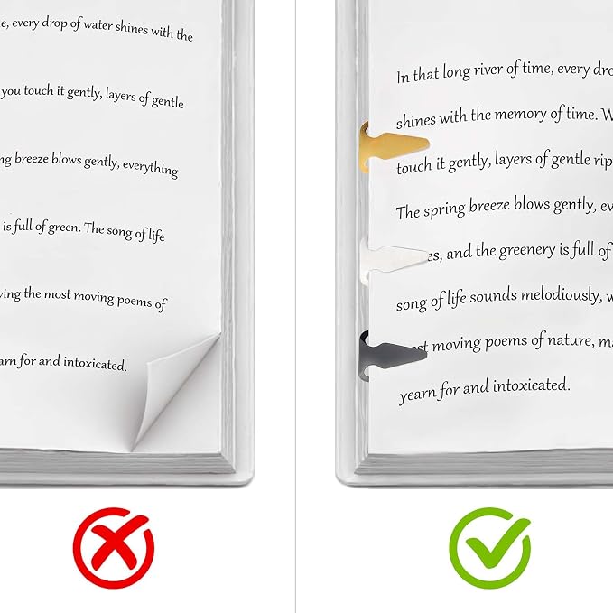 150Pcs Book Darts, Arrow Metal Bookmark, Cute Book Line Markers, 3 Colors Bookmark Clip, Portable Page Markers for Students, Teacher, Readers, Book Lovers, Men and Women(Steel Color, Gold, Black)