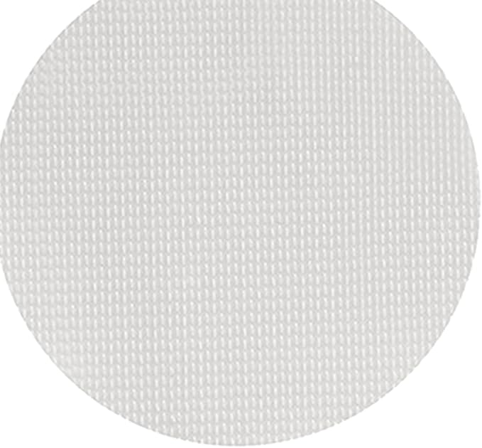 6PCS Hook and Loop Fasteners Double Sided Adhesive Pads Gripper Mounting Tape Nylon Self Tape for Home Office School and Crafting (White)
