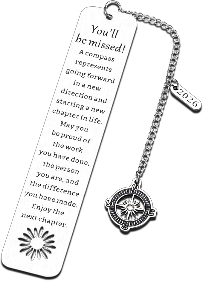 Funny 2026 Retirement Gift for Woman Man Compass Happy Retirement Gifts for Women Men Coworkers Teachers Friends Appreciation Retirements Gifts for Grandma Mom Leaving Going Away Gift for Female Him