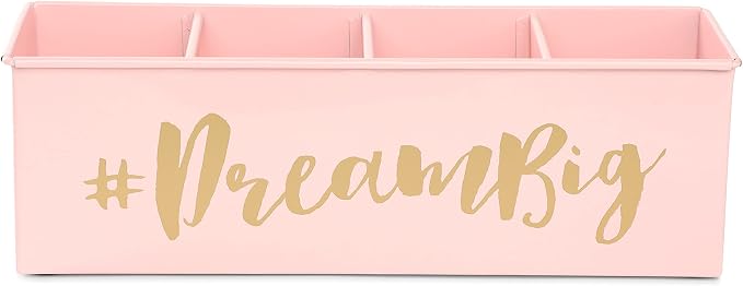Pen Holder for Desk | Good Vibes Pencil Holder for Home Office Desk Organizer Tabletop Decoration | Pencil Holder Organizer for Desk Accessories