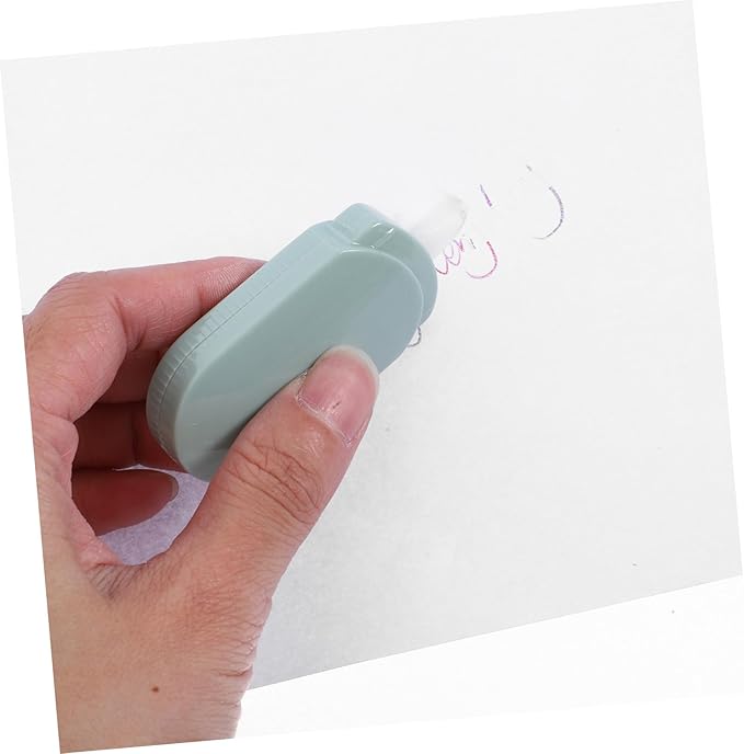 KALLORY 6pcs Correction Tape for Students Green Aesthetic Correction Supplies for Instant Writing Fixes at Home School and Office Easy to Apply Portable and Student-friendly