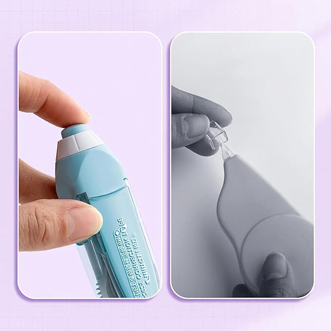 1Pc Gray Pressing Correction Tape White Out Correction Tape Correct Tape School Office Supplies for Instant Correction