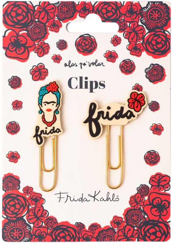 Frida Kahlo Paper Clip Set - Book Mark, Office Supplies, Frida Kahlo Gift, Paper Clip For Office , School