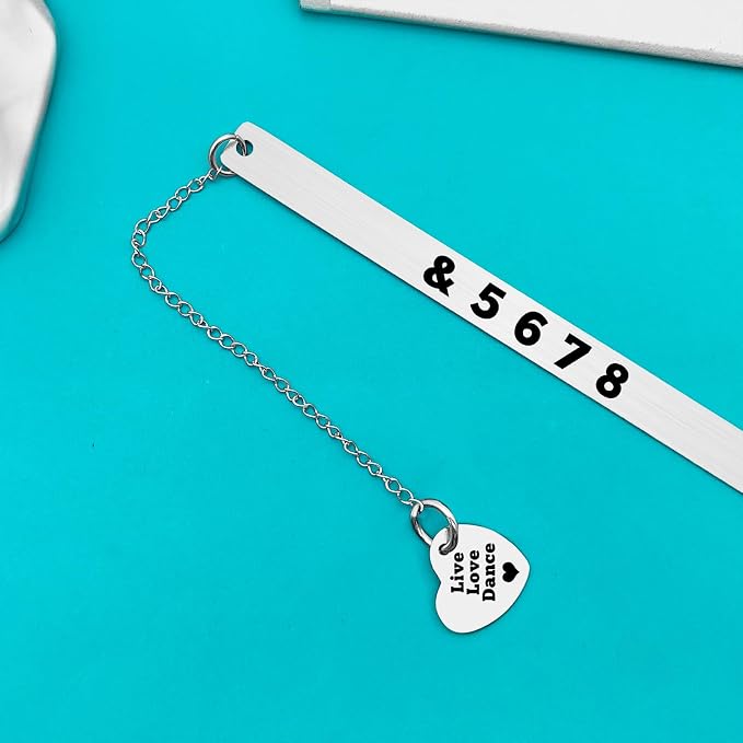 Dance Teacher Gifts Live Love Dance Bookmark Dance Lover Gift Dance Team Gift Dance Instructor Gift Christmas Thanksgiving Birthday Gift Appreciation Gift for Dance Teacher