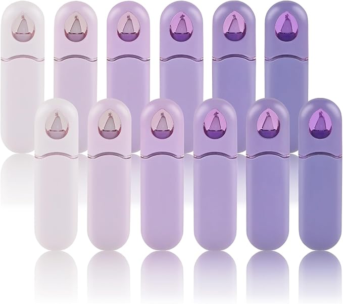 Temiary 12Pcs Cute White Smooth Pull Out Tape, Easy to Use White Correction Pens, 1/5 x 236in Smooth Writing & Aesthetic Office School Supplies (Purple)