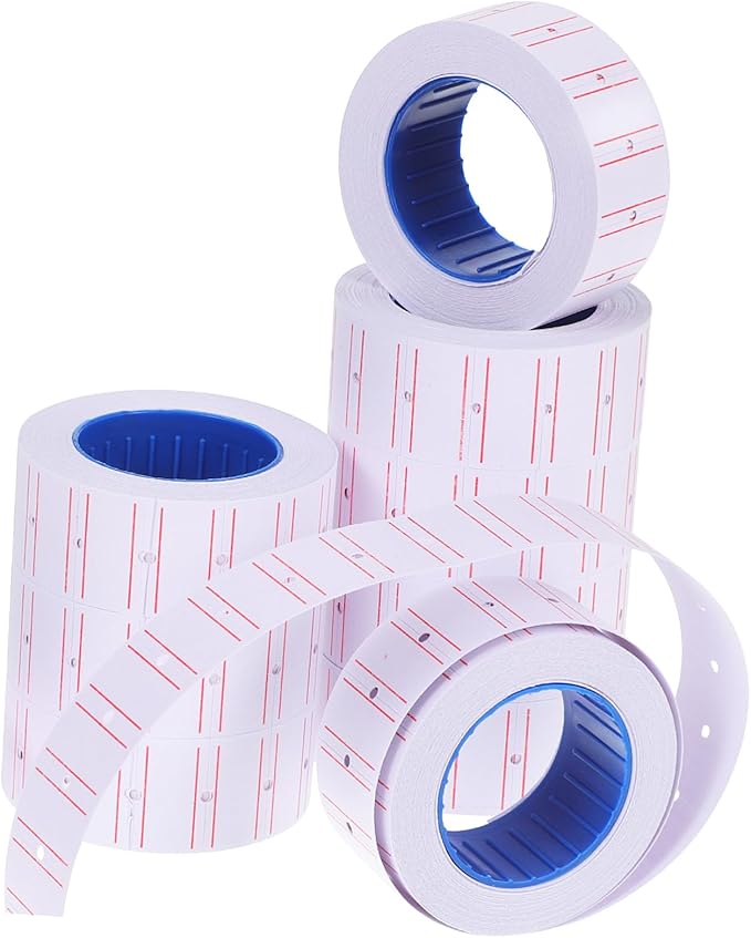 10 Rolls Sticker Tags Self-Adhesive Pricing Labels for Retail Stores Garage Sale Small Business