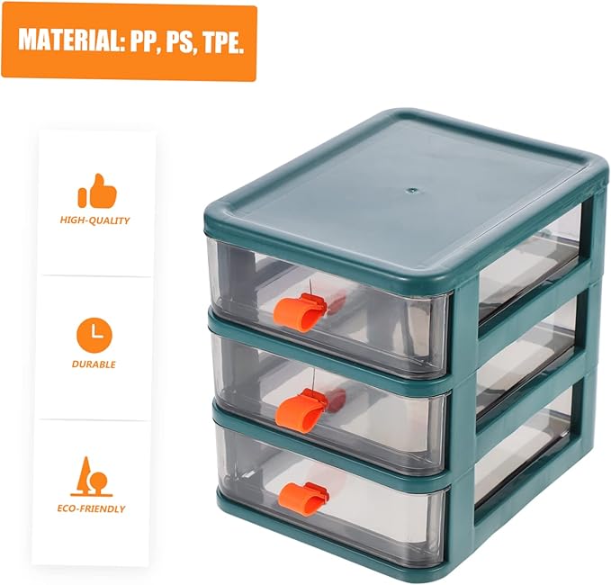 Pp Multi-story Desktop Organizer Home Office Accessories Desk Storage Cubes File Organizer