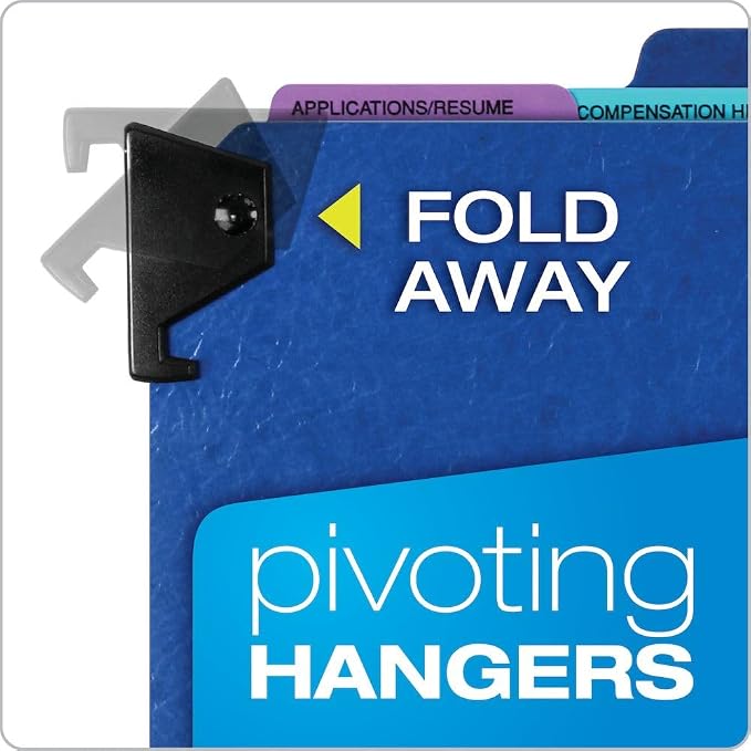 Pendaflex Employee/Personnel Folders, Blue (SER-2-BL)