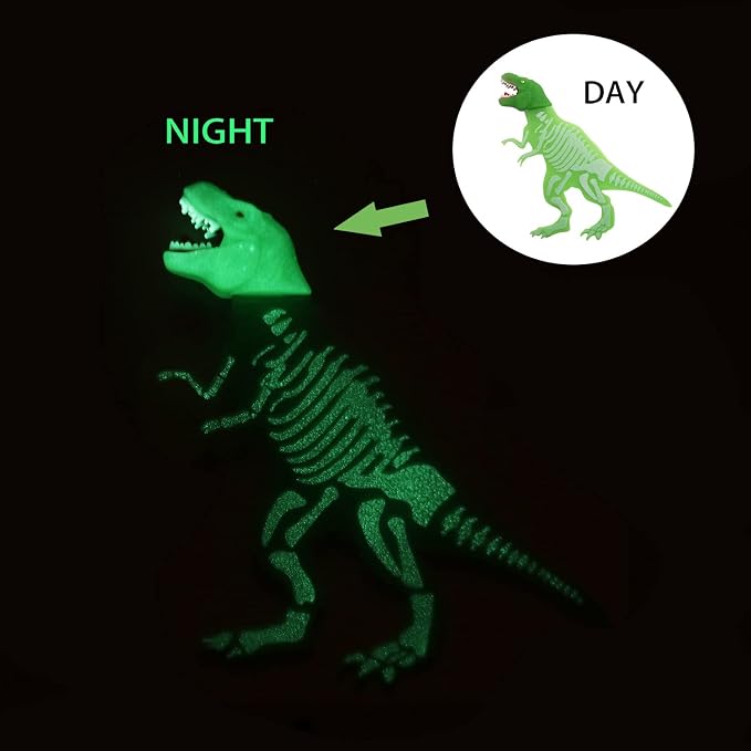 3D Cartoon Animal Book Marks，Funny Cute Pretty Unique Bookmark for Kids, Boys, Girls, Students and Reading Lovers (Luminous Dinosaur)